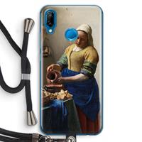 CaseCompany The Milkmaid: Huawei P20 Lite Transparant Hoesje met koord