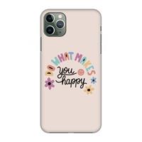 CaseCompany Happy days: Volledig geprint iPhone 11 Pro Max Hoesje