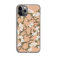 CaseCompany Blossoming spring: iPhone 11 Pro Max Transparant Hoesje