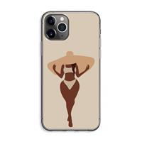 CaseCompany Let's get salty: iPhone 11 Pro Max Transparant Hoesje