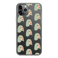 CaseCompany King Kylie: iPhone 11 Pro Transparant Hoesje