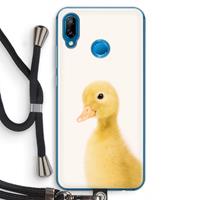 CaseCompany Duke: Huawei P20 Lite Transparant Hoesje met koord