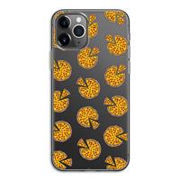 CaseCompany You Had Me At Pizza: iPhone 11 Pro Transparant Hoesje