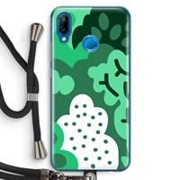 CaseCompany Bushes: Huawei P20 Lite Transparant Hoesje met koord