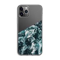 CaseCompany Zee golf: iPhone 11 Pro Max Transparant Hoesje