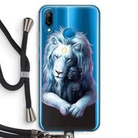 CaseCompany Child Of Light: Huawei P20 Lite Transparant Hoesje met koord