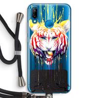 CaseCompany Fading: Huawei P20 Lite Transparant Hoesje met koord