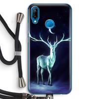 CaseCompany Nightbringer: Huawei P20 Lite Transparant Hoesje met koord