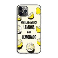 CaseCompany Lemonade: iPhone 11 Pro Max Transparant Hoesje