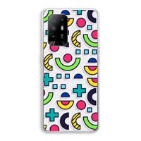 CaseCompany 8-bit N°6: Oppo A94 5G Transparant Hoesje