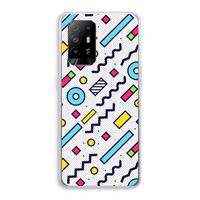 CaseCompany 8-bit N°8: Oppo A94 5G Transparant Hoesje