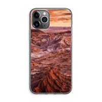 CaseCompany Mars: iPhone 11 Pro Max Transparant Hoesje