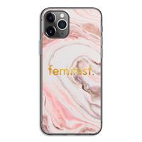 CaseCompany Feminist: iPhone 11 Pro Transparant Hoesje