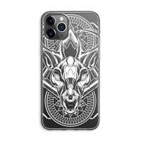 CaseCompany Oh Deer: iPhone 11 Pro Max Transparant Hoesje