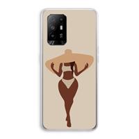 CaseCompany Let's get salty: Oppo A94 5G Transparant Hoesje