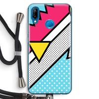 CaseCompany Pop Art #3: Huawei P20 Lite Transparant Hoesje met koord