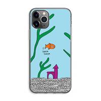 CaseCompany Aquarium: iPhone 11 Pro Max Transparant Hoesje