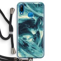 CaseCompany Dreaming About Whales: Huawei P20 Lite Transparant Hoesje met koord