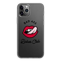 CaseCompany Badass Babes Club: iPhone 11 Pro Transparant Hoesje