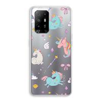 CaseCompany Fantasiewereld: Oppo A94 5G Transparant Hoesje