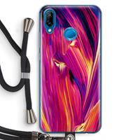 CaseCompany Phoenix: Huawei P20 Lite Transparant Hoesje met koord