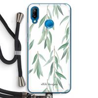 CaseCompany Branch up your life: Huawei P20 Lite Transparant Hoesje met koord