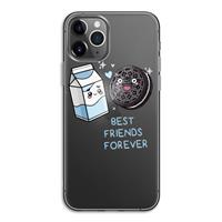 CaseCompany Best Friend Forever: iPhone 11 Pro Transparant Hoesje