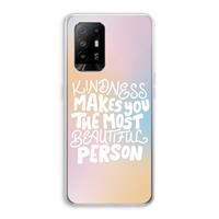 CaseCompany The prettiest: Oppo A94 5G Transparant Hoesje