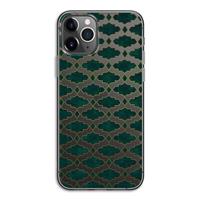 CaseCompany Moroccan tiles: iPhone 11 Pro Transparant Hoesje