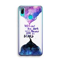 CaseCompany Stars quote: Huawei P Smart (2019) Transparant Hoesje