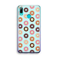 CaseCompany Donuts: Huawei P Smart (2019) Transparant Hoesje