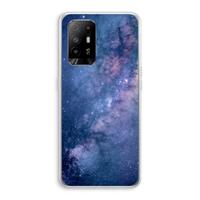 CaseCompany Nebula: Oppo A94 5G Transparant Hoesje