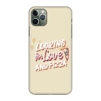 CaseCompany Pizza is the answer: Volledig geprint iPhone 11 Pro Max Hoesje