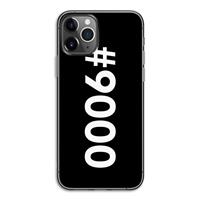 CaseCompany 9000: iPhone 11 Pro Transparant Hoesje