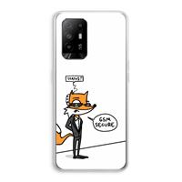 CaseCompany GSM secure: Oppo A94 5G Transparant Hoesje