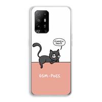 CaseCompany GSM poes: Oppo A94 5G Transparant Hoesje