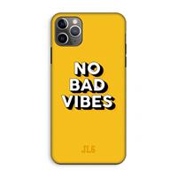 CaseCompany No Bad Vibes: iPhone 11 Pro Max Tough Case