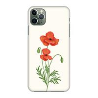 CaseCompany Red poppy: Volledig geprint iPhone 11 Pro Max Hoesje
