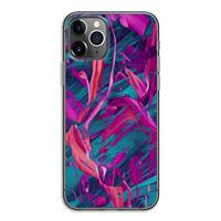 CaseCompany Pink Clouds: iPhone 11 Pro Transparant Hoesje