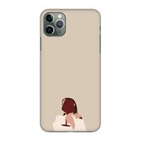 CaseCompany I drink wine: Volledig geprint iPhone 11 Pro Max Hoesje