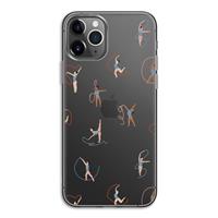 CaseCompany Dancing #3: iPhone 11 Pro Transparant Hoesje