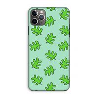 CaseCompany Groene blaadjes: iPhone 11 Pro Max Tough Case