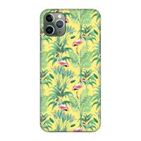 CaseCompany Flamingo party: Volledig geprint iPhone 11 Pro Max Hoesje