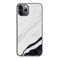 CaseCompany Elegante marmer: iPhone 11 Pro Transparant Hoesje