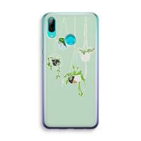 CaseCompany Hang In There: Huawei P Smart (2019) Transparant Hoesje