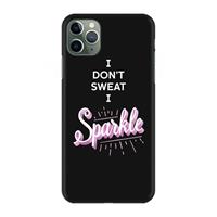 CaseCompany Sparkle quote: Volledig geprint iPhone 11 Pro Max Hoesje
