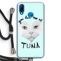 CaseCompany You had me at tuna: Huawei P20 Lite Transparant Hoesje met koord