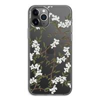 CaseCompany Blossoming spring: iPhone 11 Pro Transparant Hoesje