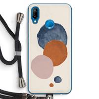 CaseCompany Geo #4: Huawei P20 Lite Transparant Hoesje met koord