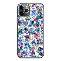 CaseCompany Hibiscus Flowers: iPhone 11 Pro Transparant Hoesje